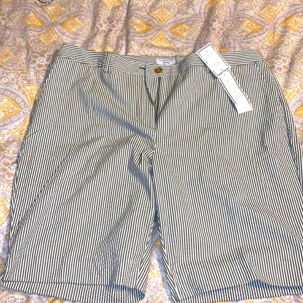 Charter club striped shorts.
